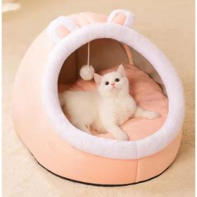 Four Seasons Universal Cat House Villa Home (Option: Pink-Ordinary-L)