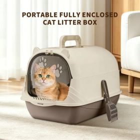 Handheld And Portable Cat Litter Box, With Large Capacity And Easy Storage, Suitable For Various Scenarios Such As Foster Care And Travel (Option: defaulttitle)