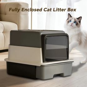 Triple Thick Cat Litter Box, Stable And Durable, Not Easily Deformed, Ensuring Reliable Cross-border Quality (Option: defaulttitle)