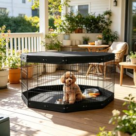 Dog House with Space-Saving for Outdoor (title: default title)